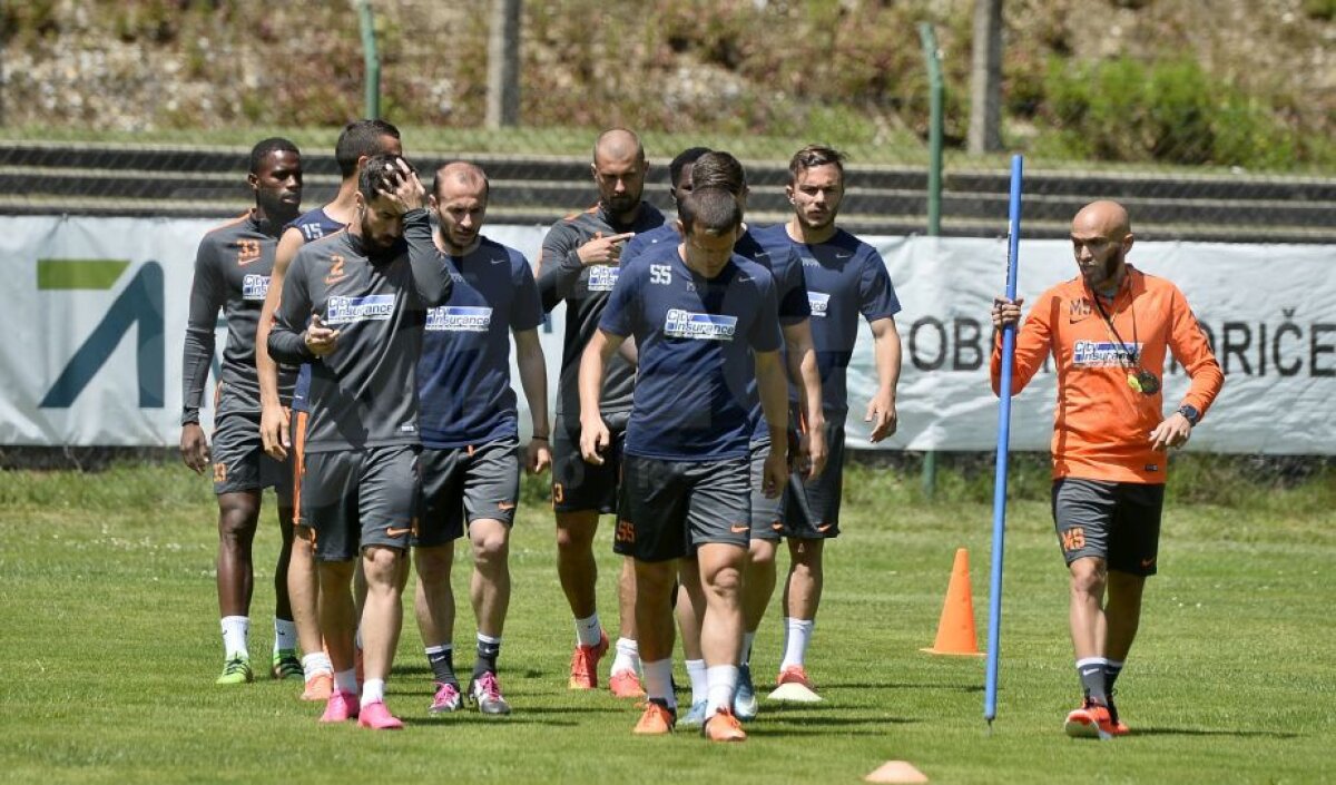 CORESPONDENȚĂ DIN SLOVENIA » VIDEO+FOTO Steaua a făcut azi primul antrenament cu noul preparator fizic