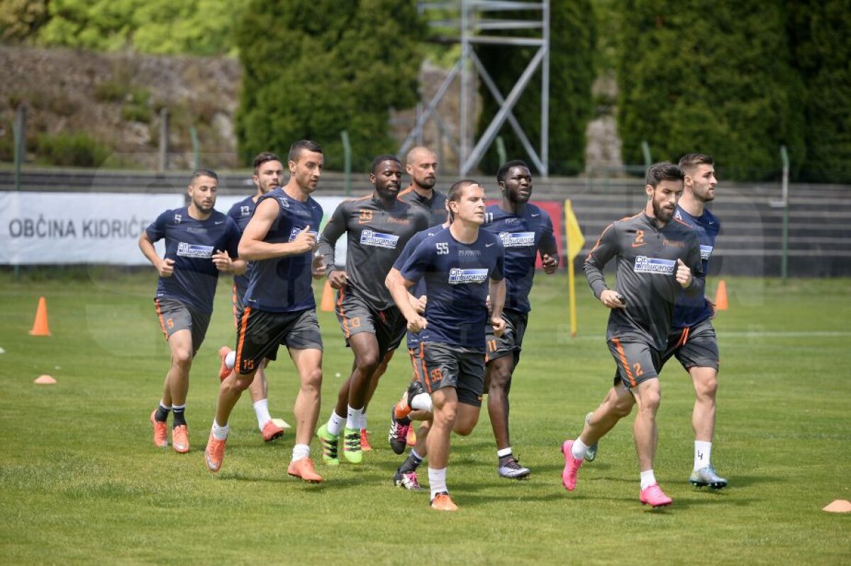 CORESPONDENȚĂ DIN SLOVENIA » VIDEO+FOTO Steaua a făcut azi primul antrenament cu noul preparator fizic