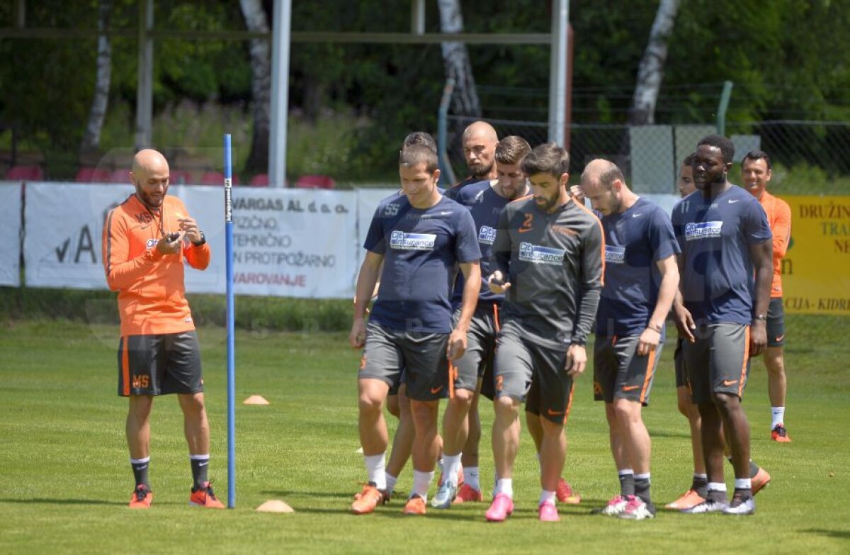 CORESPONDENȚĂ DIN SLOVENIA » VIDEO+FOTO Steaua a făcut azi primul antrenament cu noul preparator fizic