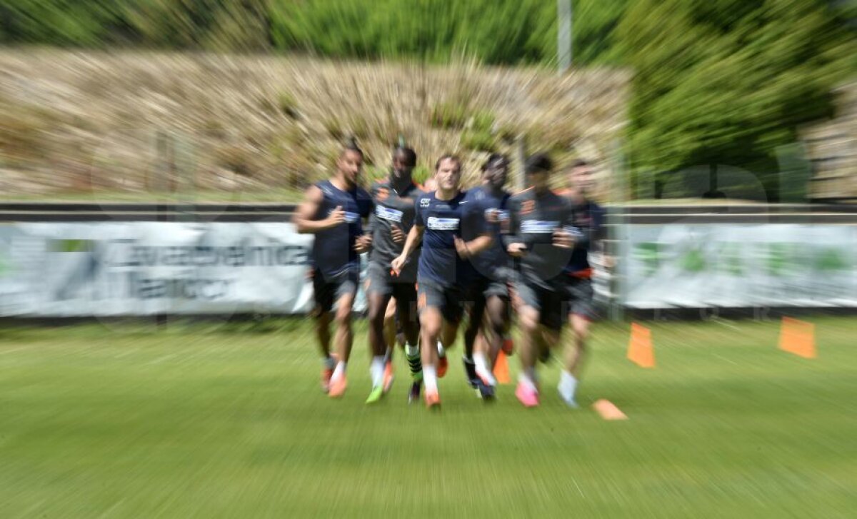 CORESPONDENȚĂ DIN SLOVENIA » VIDEO+FOTO Steaua a făcut azi primul antrenament cu noul preparator fizic