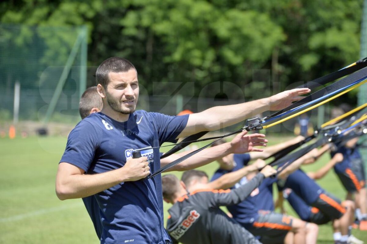 CORESPONDENȚĂ DIN SLOVENIA » VIDEO+FOTO Steaua a făcut azi primul antrenament cu noul preparator fizic
