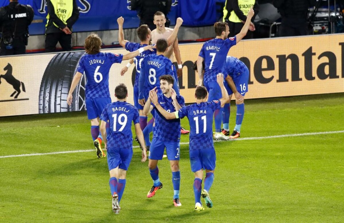 VIDEO + FOTO ŞOC la EURO 2016 » Spania pierde în faţa Croaţiei, 1-2! Ibericii vor juca în optimi cu Italia