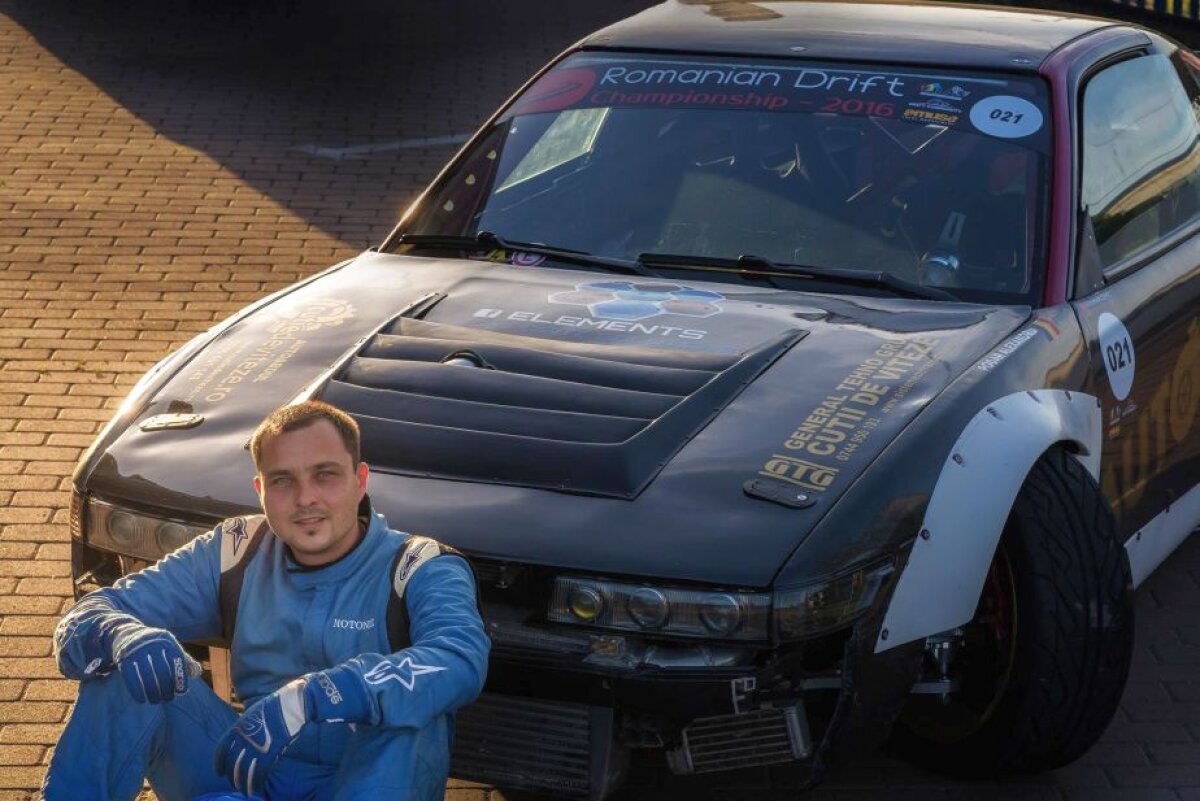 Trei zile până la mega-evenimentul de drift de la Bucureşti: Un clujean participă cu un bolid de 50.000 de euro şi 700 de cai putere