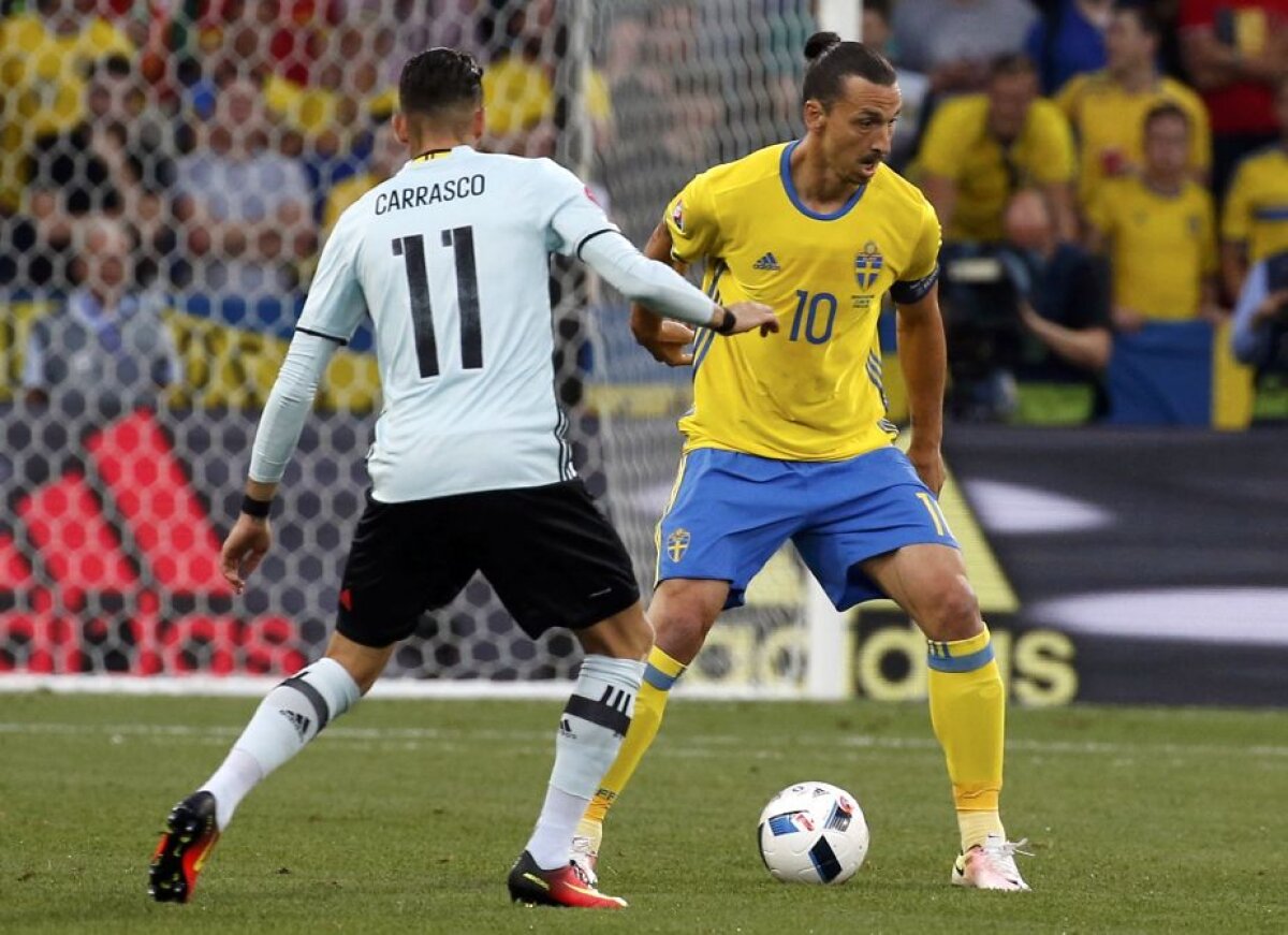 VIDEO+FOTO Adio, Zlatan! Italia, Belgia și Irlanda s-au calificat în "optimi" din Grupa E » Suedia merge acasă
