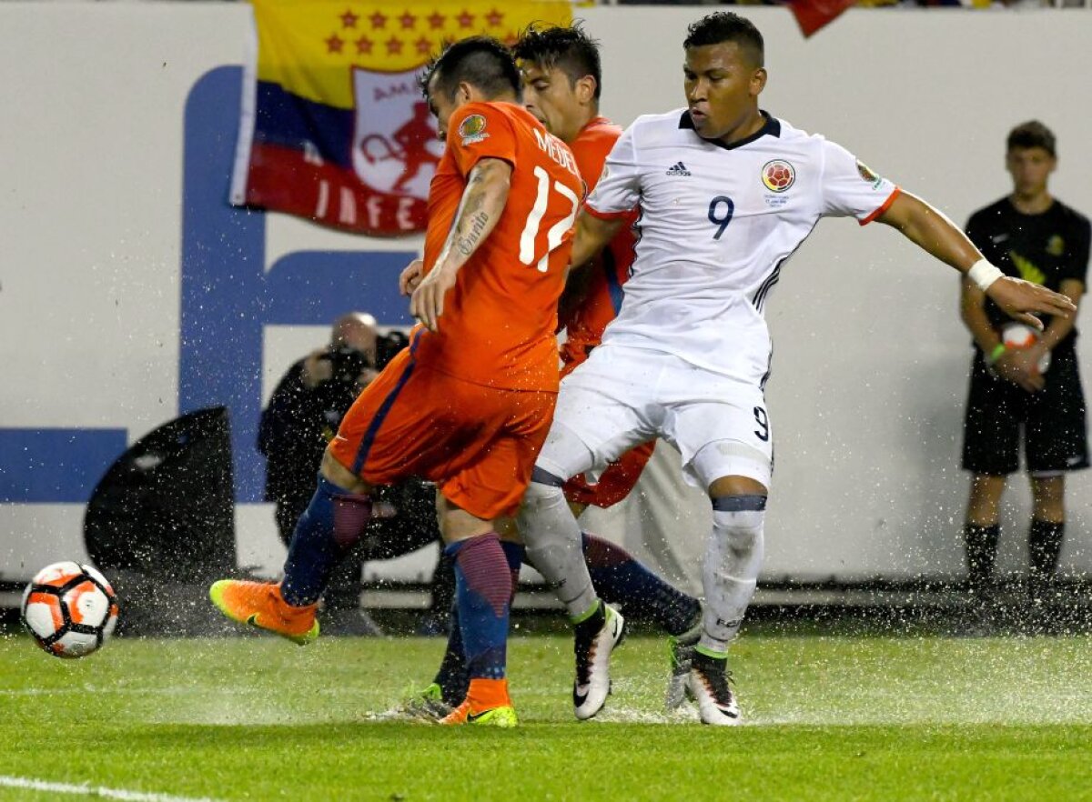 VIDEO + FOTO S-a stabilit finala Copa America » Semifinala Columbia - Chile s-a decis în 4 minute