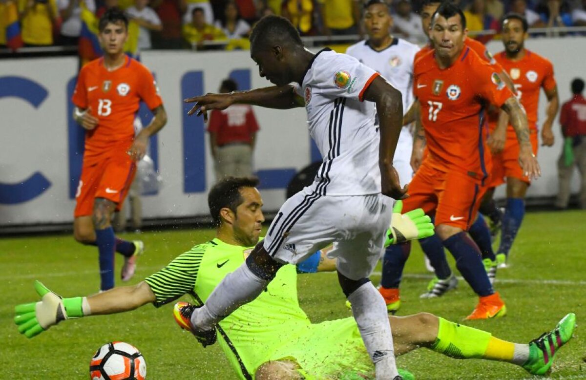 VIDEO + FOTO S-a stabilit finala Copa America » Semifinala Columbia - Chile s-a decis în 4 minute