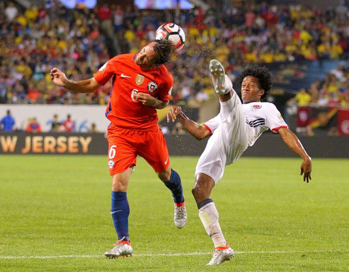 VIDEO + FOTO S-a stabilit finala Copa America » Semifinala Columbia - Chile s-a decis în 4 minute