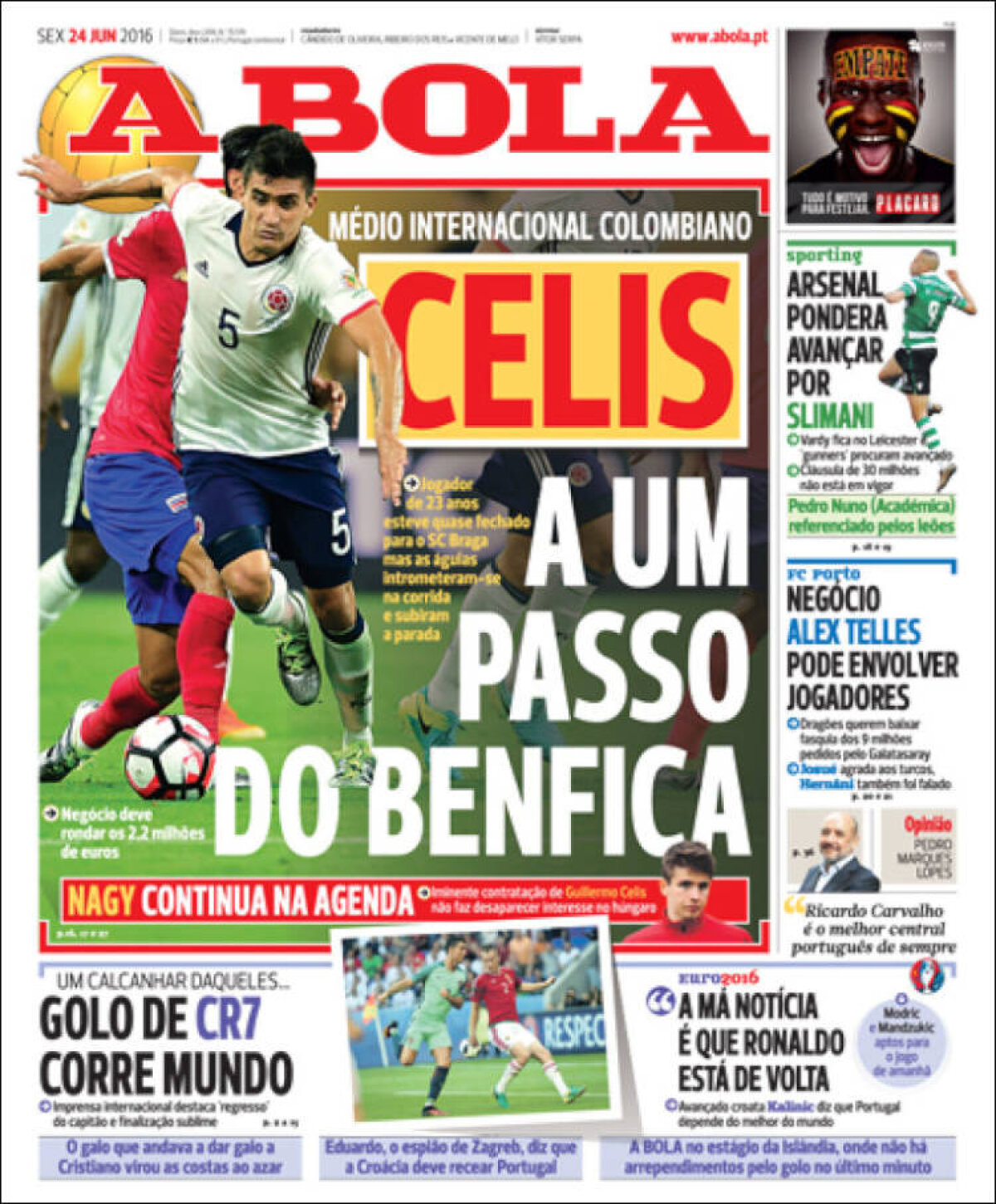 Ce scriu azi ziarele de sport din lume (24 iunie 2016)