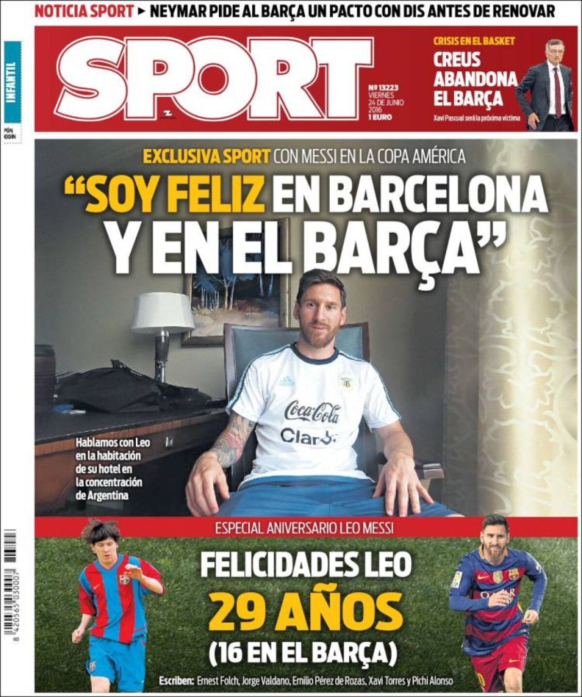 Ce scriu azi ziarele de sport din lume (24 iunie 2016)