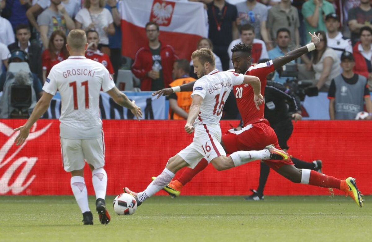 VIDEO+FOTO Polonia, prima echipă calificată în "sferturi" la EURO! Elveția, eliminată la penalty-uri