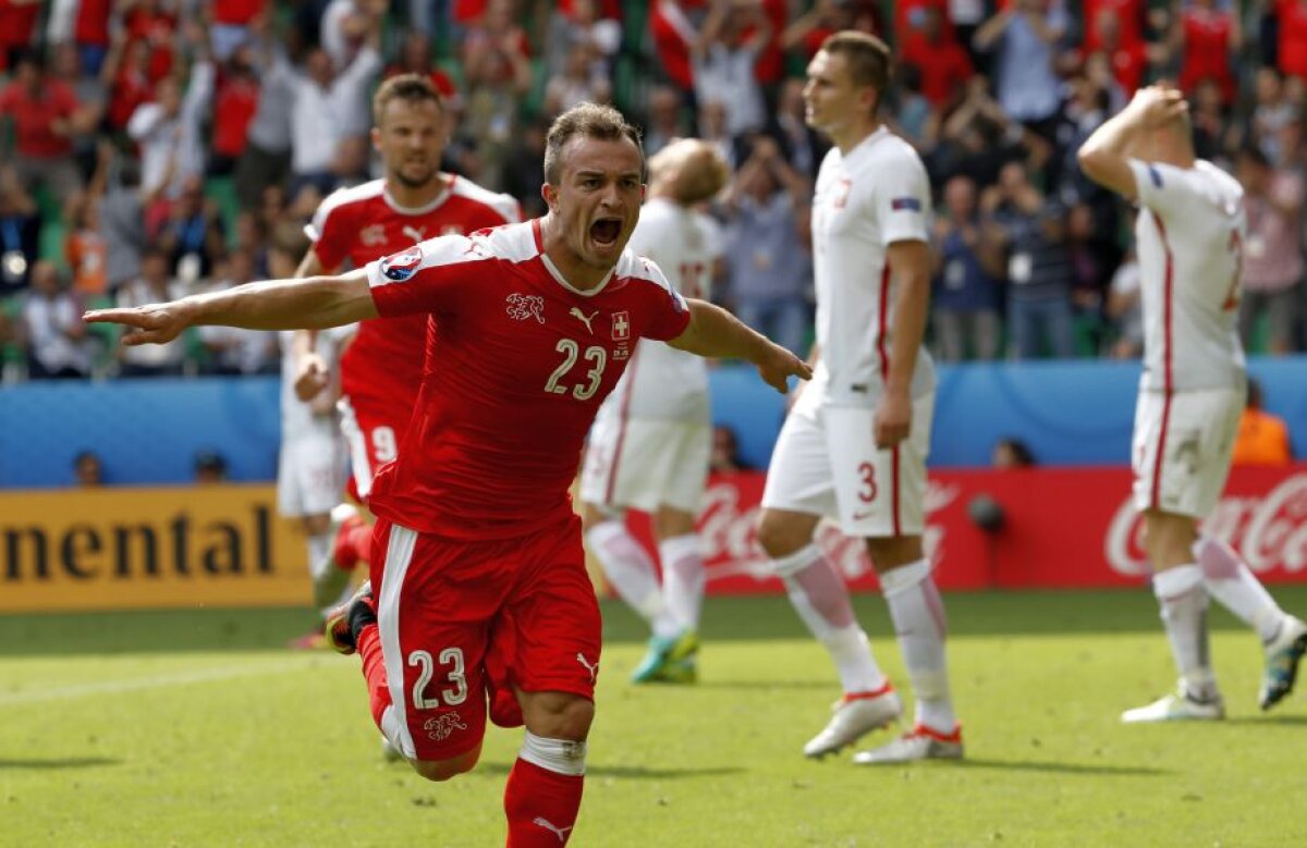 VIDEO și FOTO Golul turneului: Shaqiri a reușit o execuție senzațională în meciul cu Polonia!