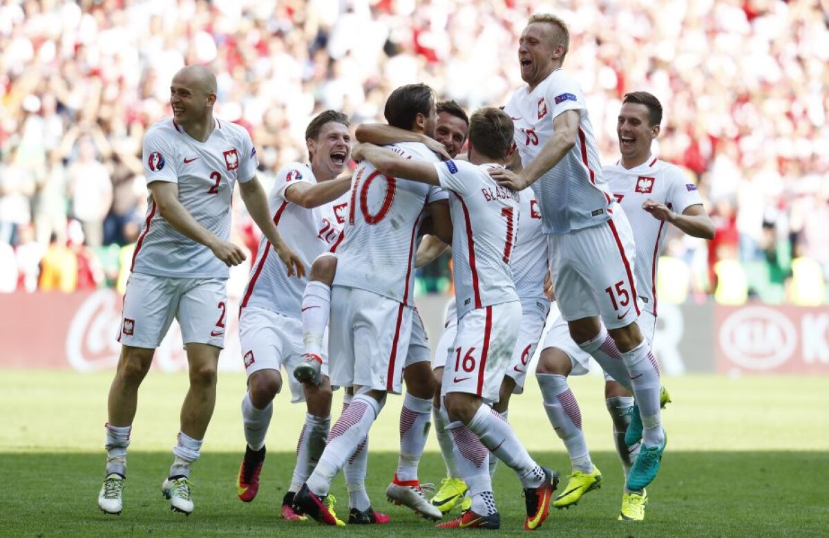VIDEO+FOTO Polonia, prima echipă calificată în "sferturi" la EURO! Elveția, eliminată la penalty-uri