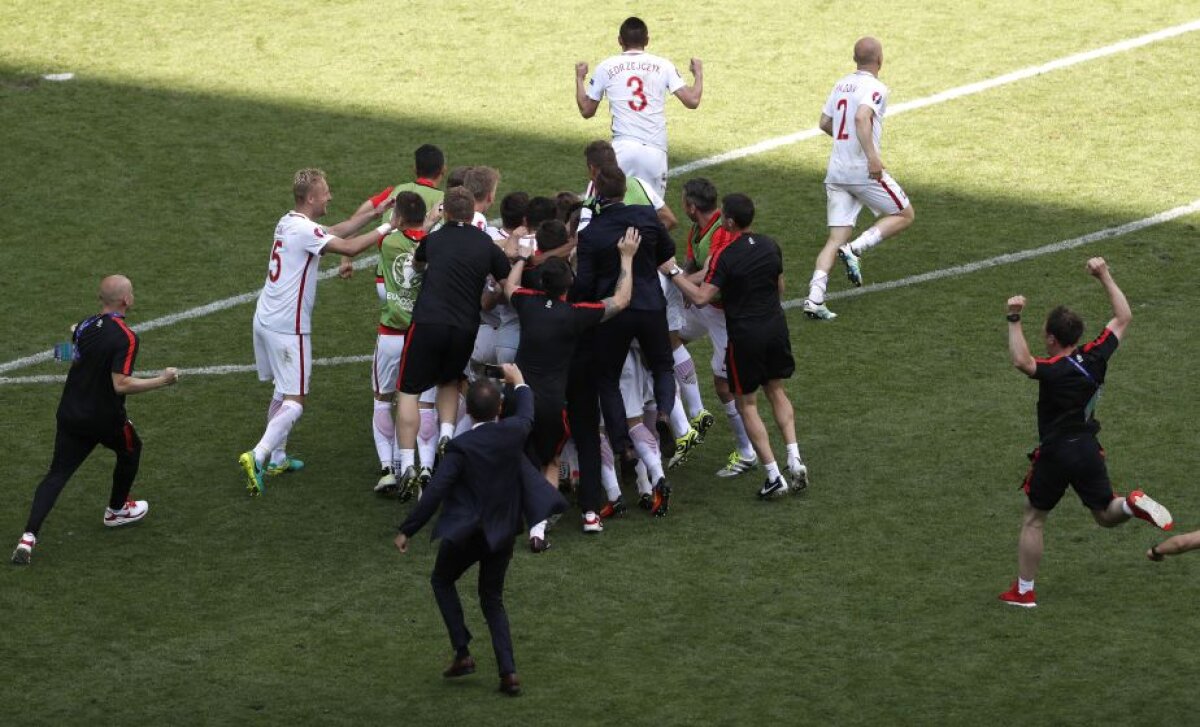 VIDEO+FOTO Polonia, prima echipă calificată în "sferturi" la EURO! Elveția, eliminată la penalty-uri