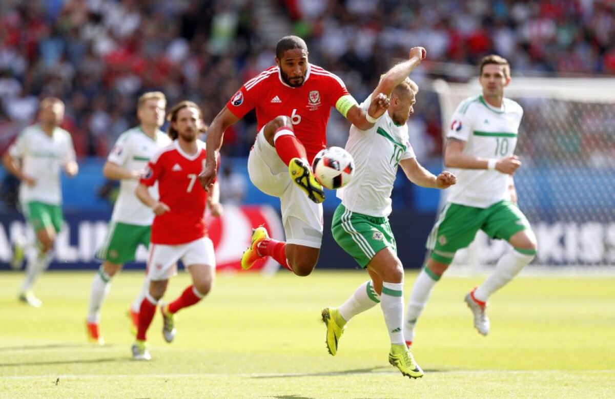 FOTO și VIDEO » Avem a doua sfertfinalistă! Țara Galilor a trecut de Irlanda de Nord, scor 1-0