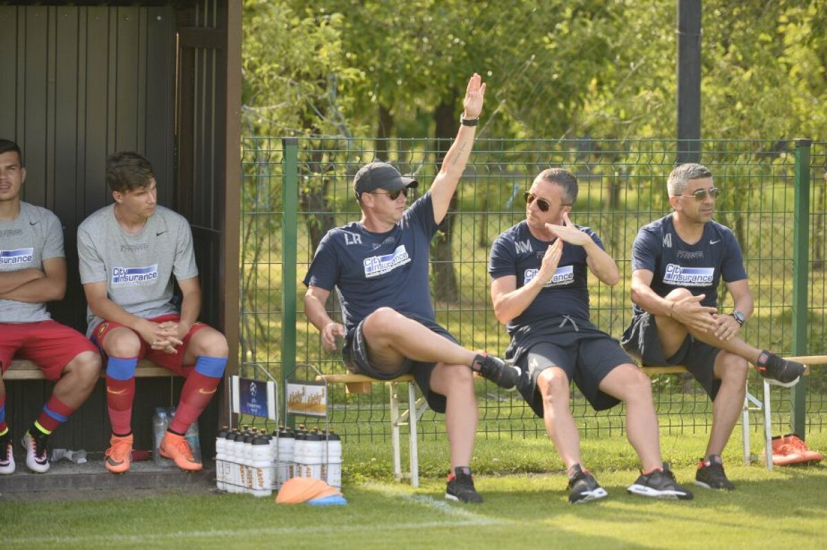 FOTO Fotbal-picnic » Steaua s-a distrat aseară cu nevinovaţii de la Turnisce, 7-0. Nou-veniţii au dat recital cu nişte adversari jaloane