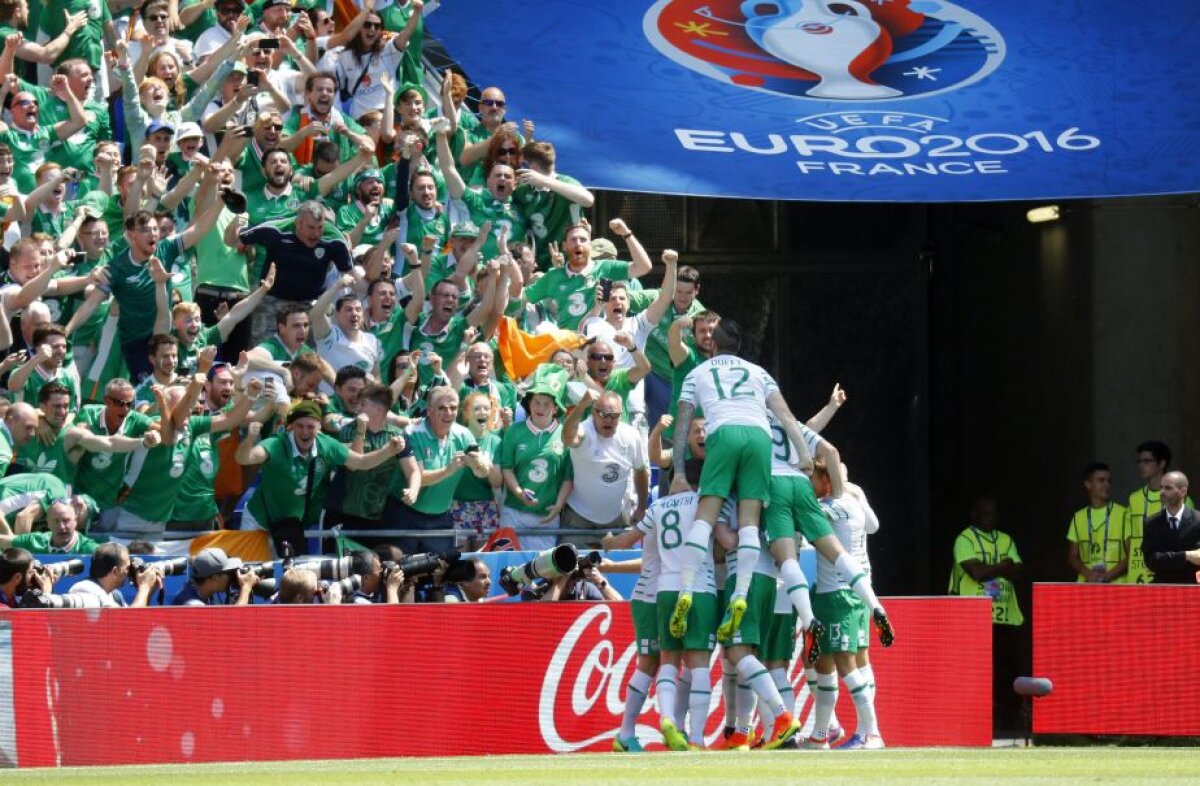 VIDEO ȘI FOTO » Franța merge mai departe după 2-1 cu Irlanda! Griezmann a fost eroul țării gazdă