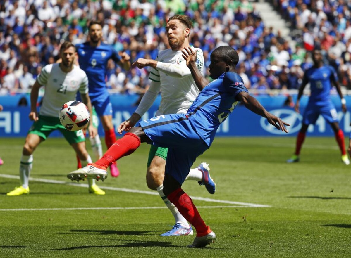 VIDEO ȘI FOTO » Franța merge mai departe după 2-1 cu Irlanda! Griezmann a fost eroul țării gazdă