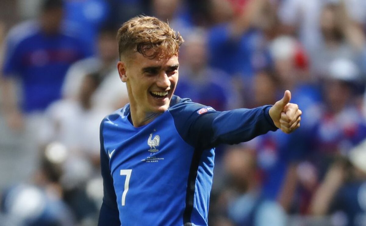 VIDEO ȘI FOTO » Franța merge mai departe după 2-1 cu Irlanda! Griezmann a fost eroul țării gazdă