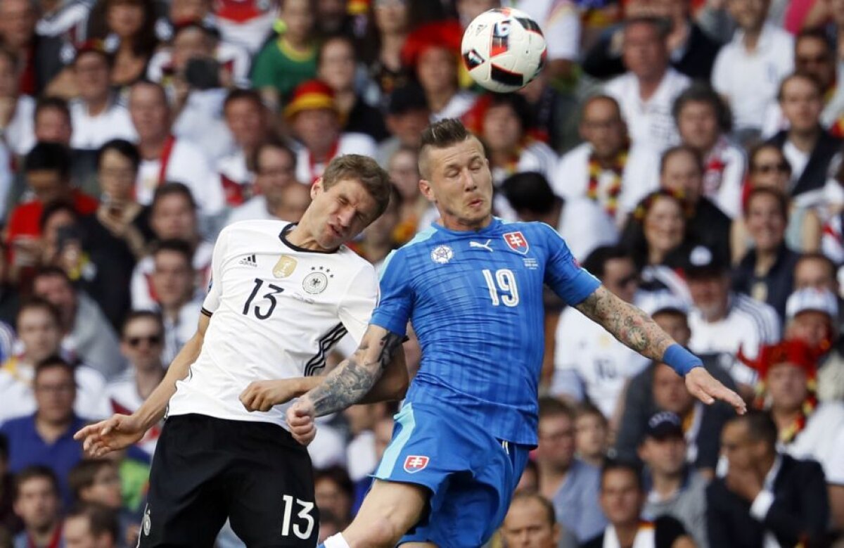 VIDEO și FOTO Fără milă » Germania a făcut instrucție cu Slovacia, 3-0, și merge mai departe la EURO!