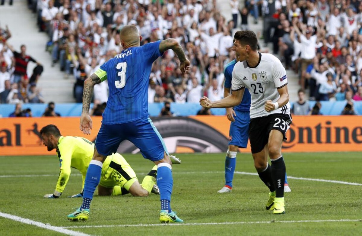 VIDEO și FOTO Fără milă » Germania a făcut instrucție cu Slovacia, 3-0, și merge mai departe la EURO!