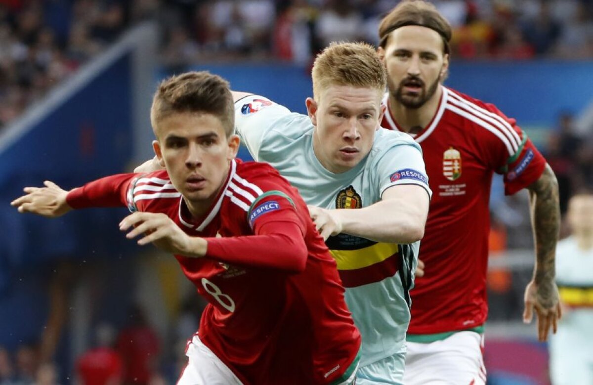 FOTO ȘI VIDEO » Ploaie de goluri în poarta Ungariei! Belgia se califică în "sferturi", unde va întâlni Țara Galilor