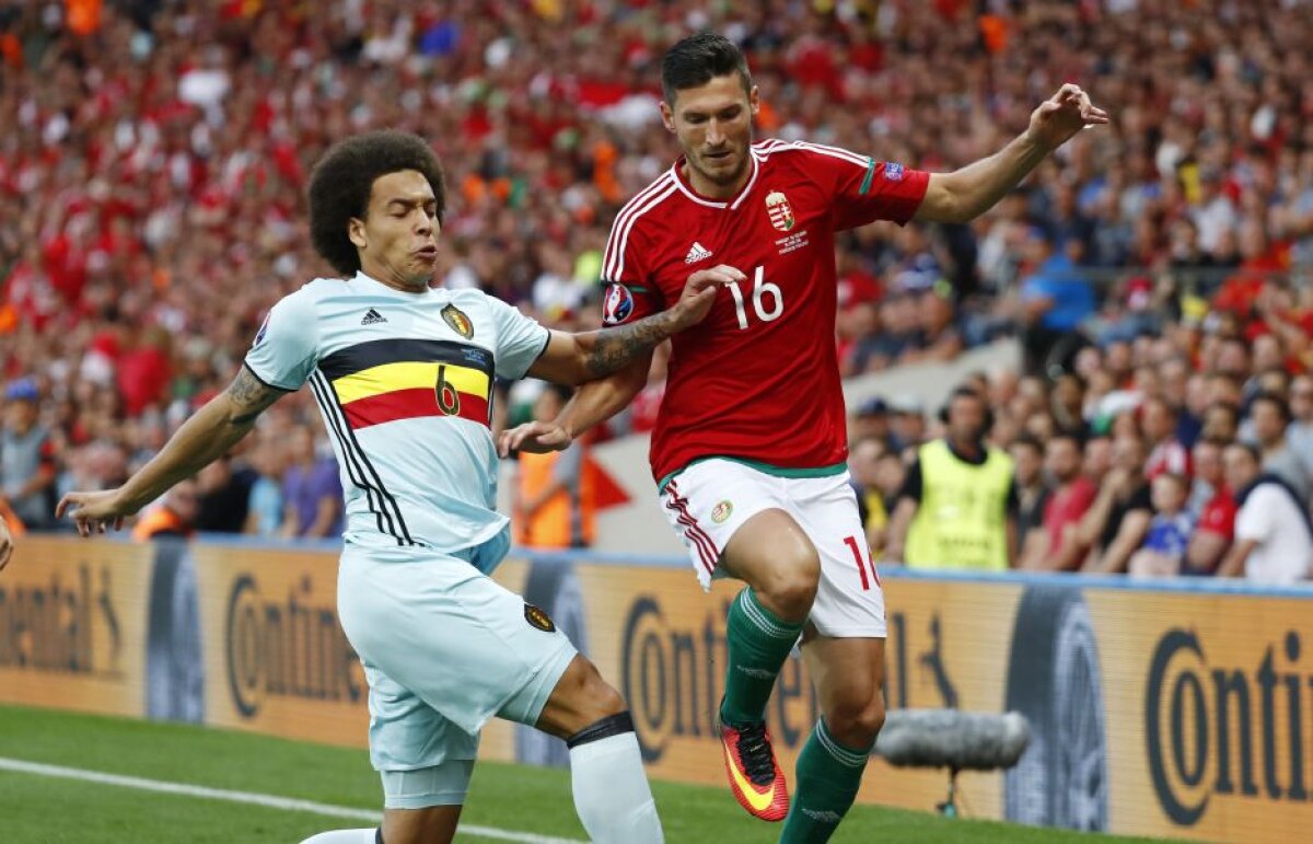 FOTO ȘI VIDEO » Ploaie de goluri în poarta Ungariei! Belgia se califică în "sferturi", unde va întâlni Țara Galilor