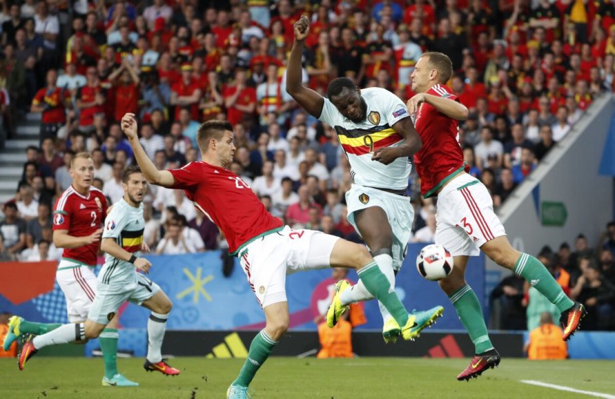 FOTO ȘI VIDEO » Ploaie de goluri în poarta Ungariei! Belgia se califică în "sferturi", unde va întâlni Țara Galilor