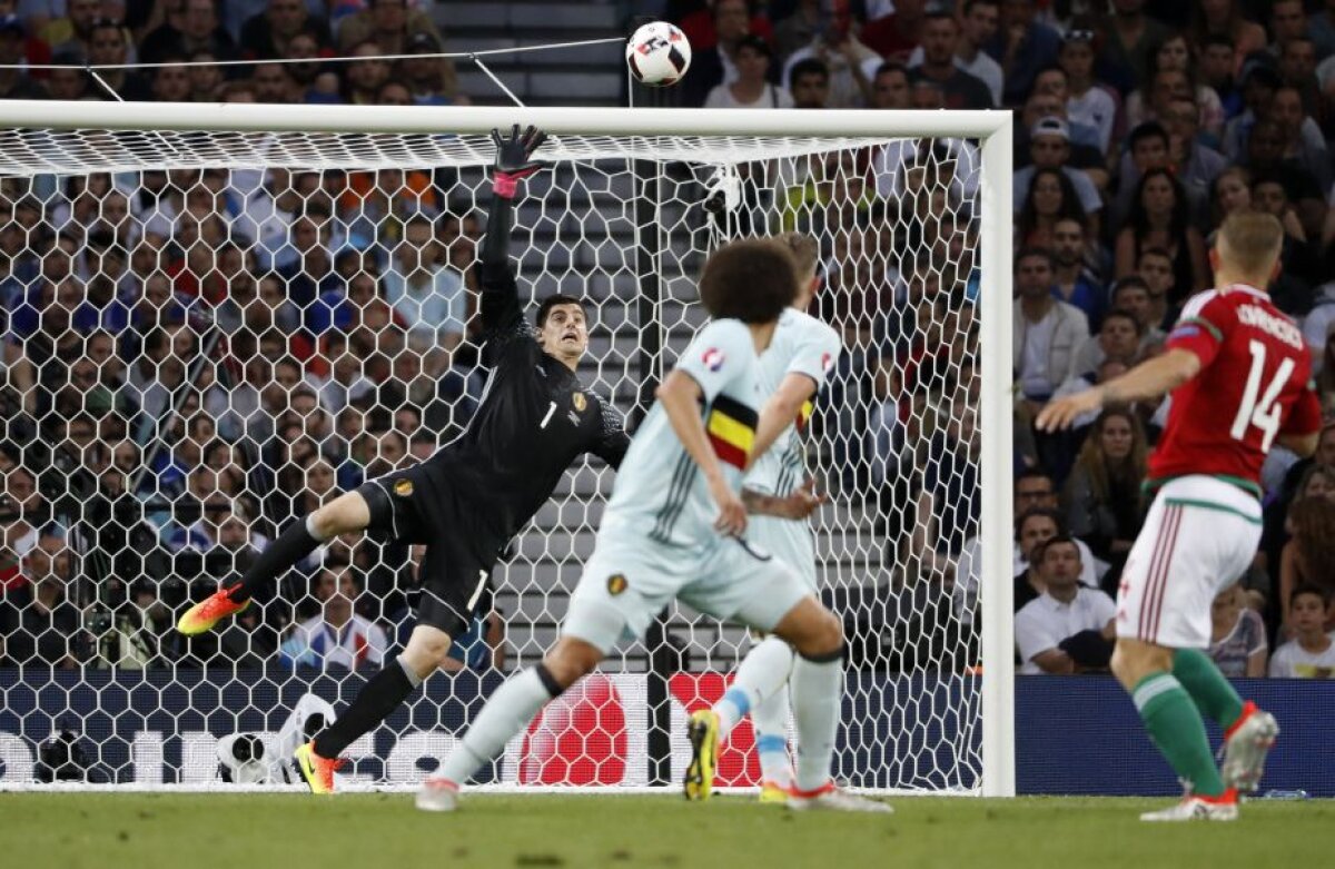 FOTO ȘI VIDEO » Ploaie de goluri în poarta Ungariei! Belgia se califică în "sferturi", unde va întâlni Țara Galilor