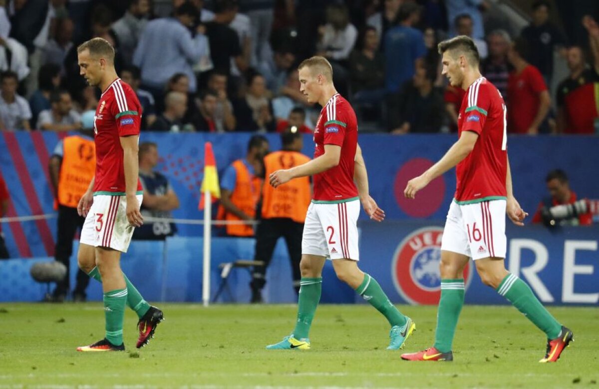 FOTO ȘI VIDEO » Ploaie de goluri în poarta Ungariei! Belgia se califică în "sferturi", unde va întâlni Țara Galilor