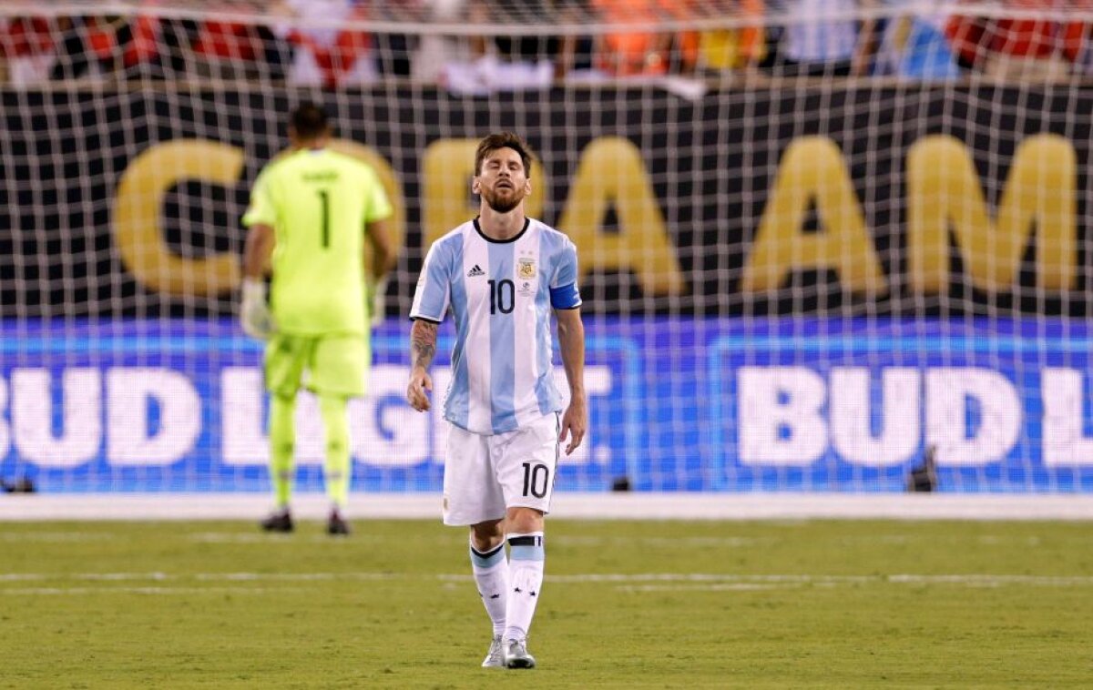 VIDEO+FOTO Declarație-șoc după ce Argentina a pierdut finala Copa America » Messi: "Pentru mine s-a terminat cu naționala!". Urmează retrageri în masă?