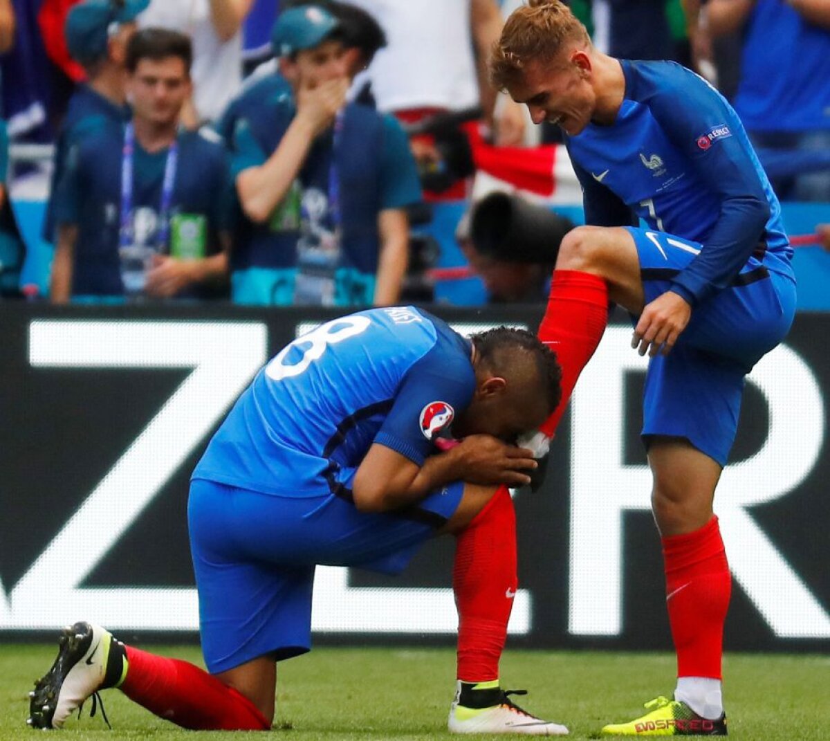 Geniul lui Griezmann a fost apreciat şi de eroul Franţei din grupe » Gestul care i-a uimit pe suporteri