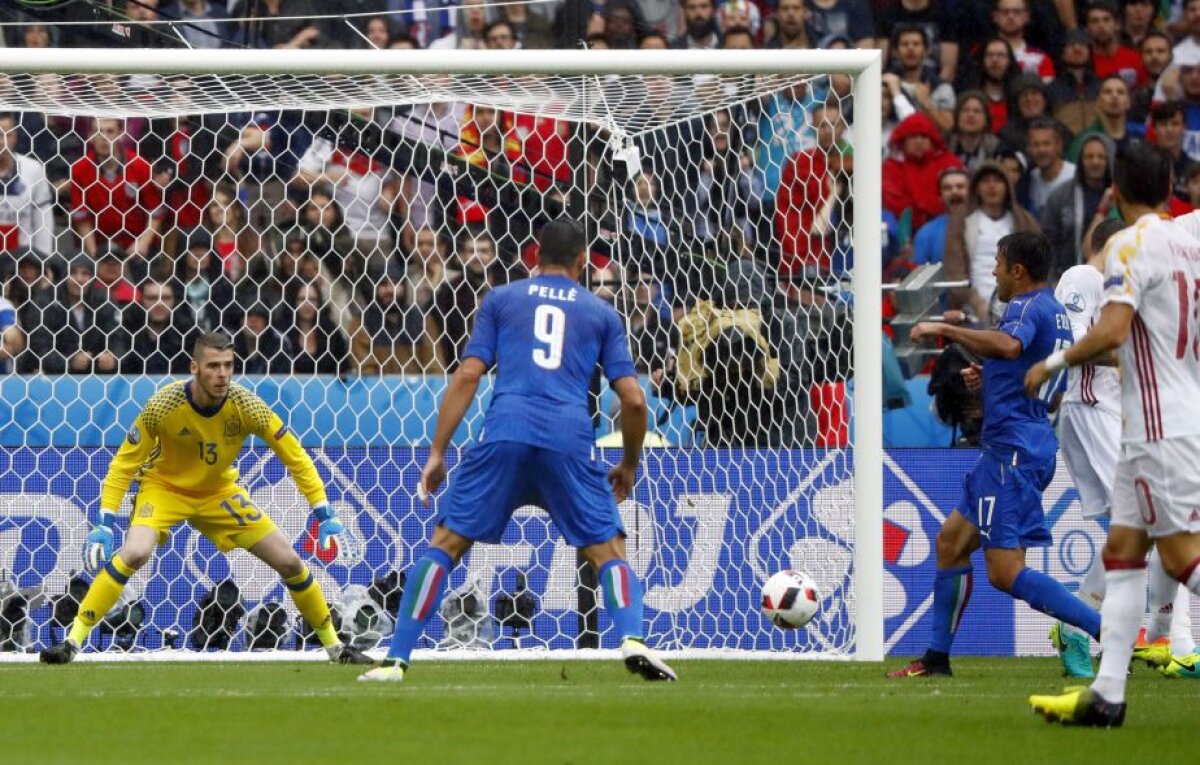 VIDEO+FOTO » Italia a trimis Spania acasă după 2-0 și joacă în "sferturi" cu Germania