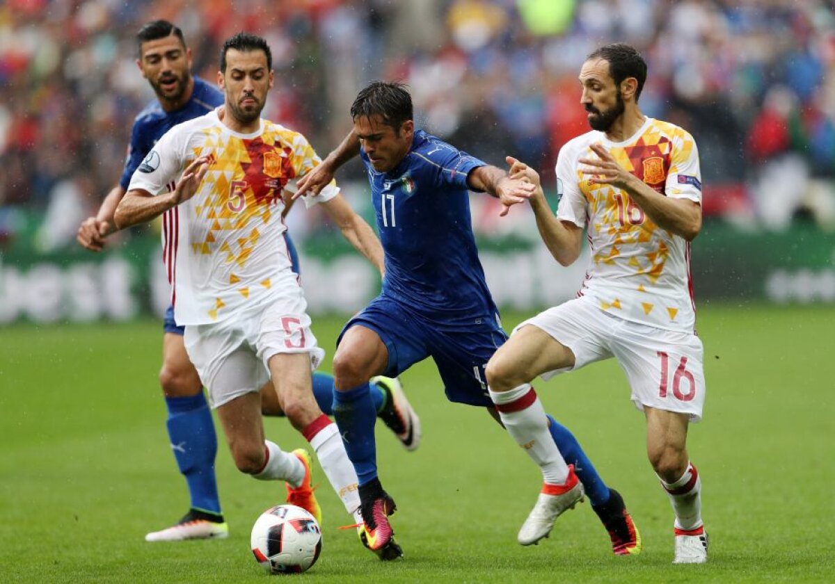 VIDEO+FOTO » Italia a trimis Spania acasă după 2-0 și joacă în "sferturi" cu Germania