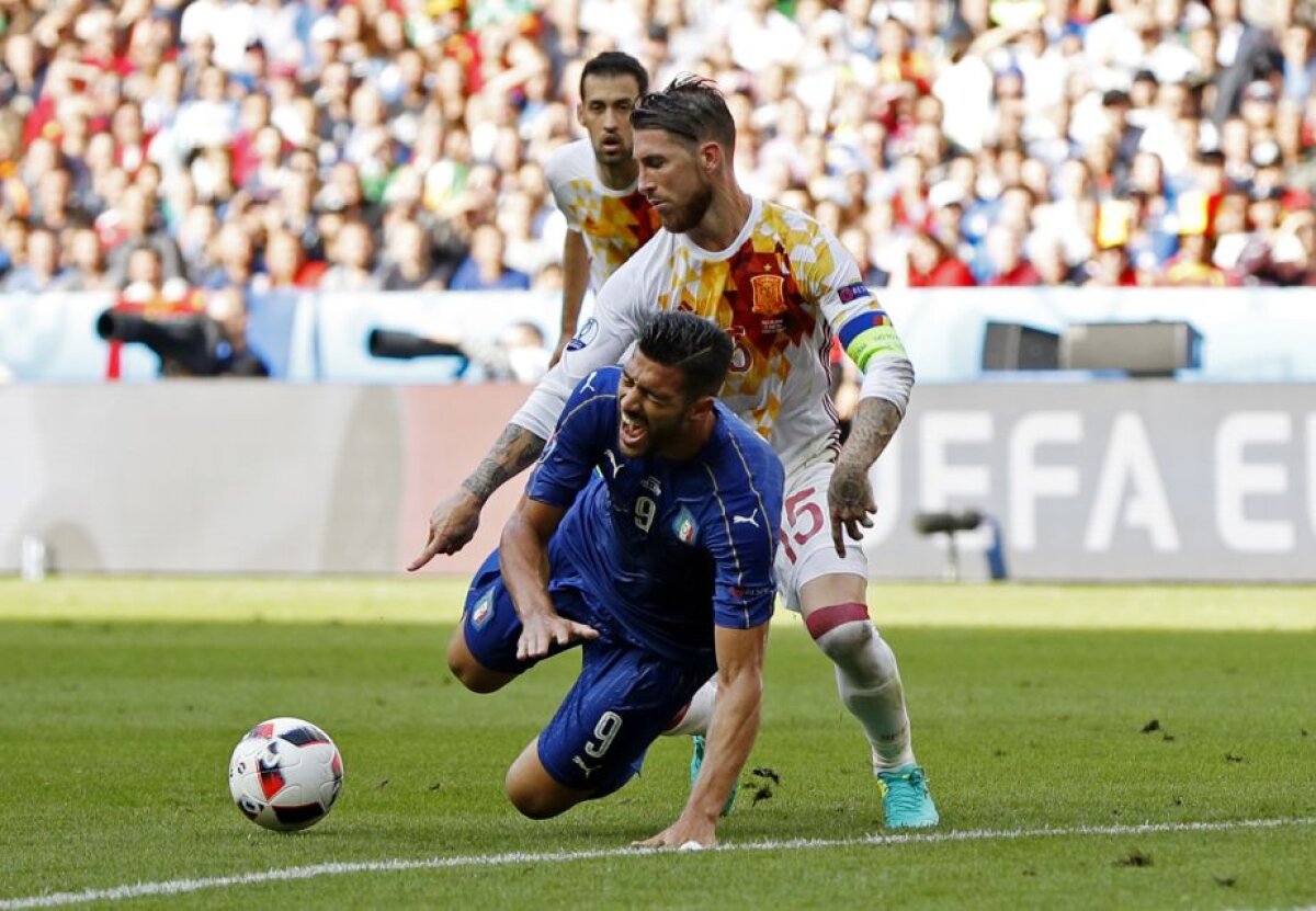 VIDEO+FOTO » Italia a trimis Spania acasă după 2-0 și joacă în "sferturi" cu Germania