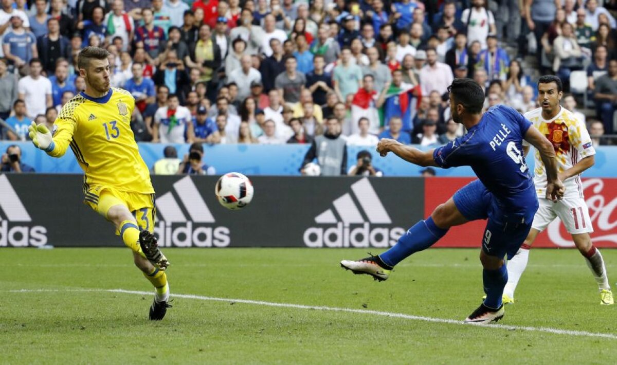 VIDEO+FOTO » Italia a trimis Spania acasă după 2-0 și joacă în "sferturi" cu Germania