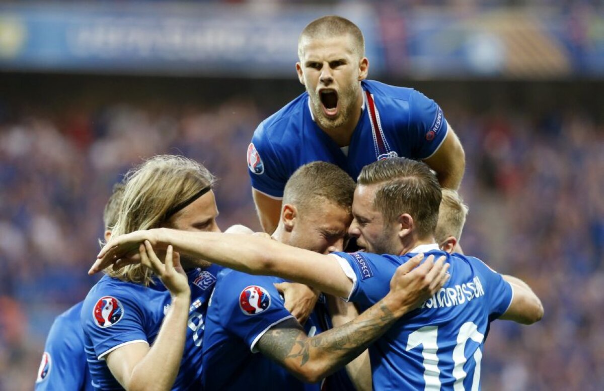VIDEO şi FOTO » Anglia - Islanda 1-2 » Islanda produce una dintre cele mai mari surprize de la un turneu final!