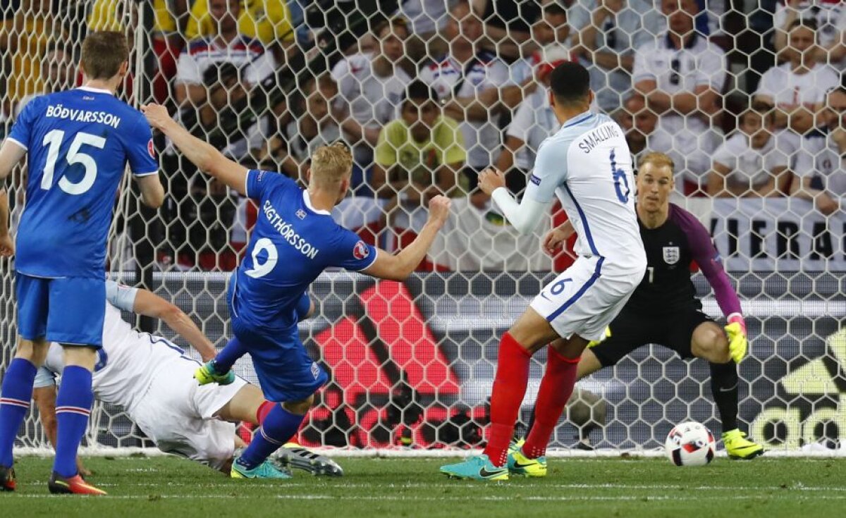 VIDEO şi FOTO » Anglia - Islanda 1-2 » Islanda produce una dintre cele mai mari surprize de la un turneu final!