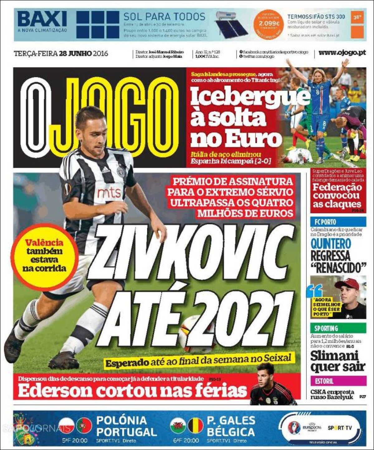 Ce scriu azi ziarele de sport din lume (28 iunie 2016)