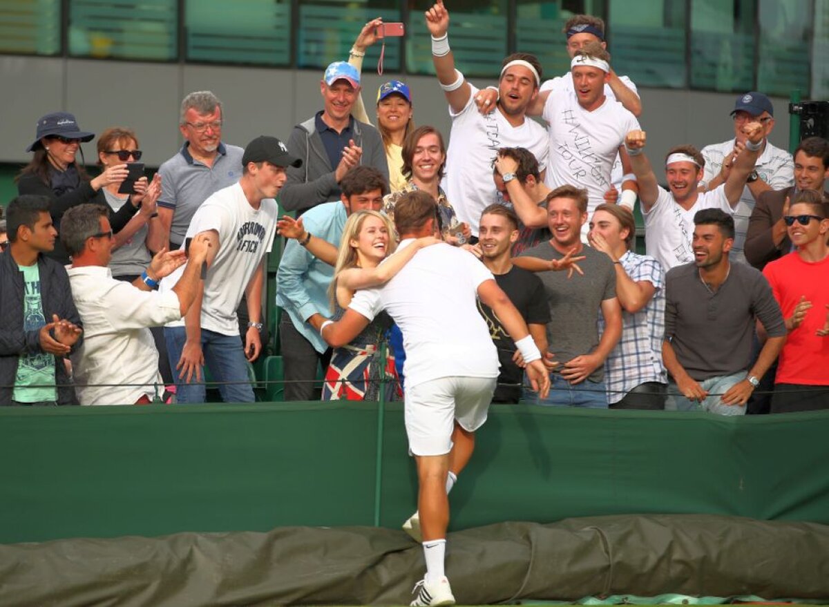 Poveștile devin realitate la Wimbledon! Emoțiile din spatele calificării numărului 772 ATP în turul 2 pentru meciul vieții cu Federer!