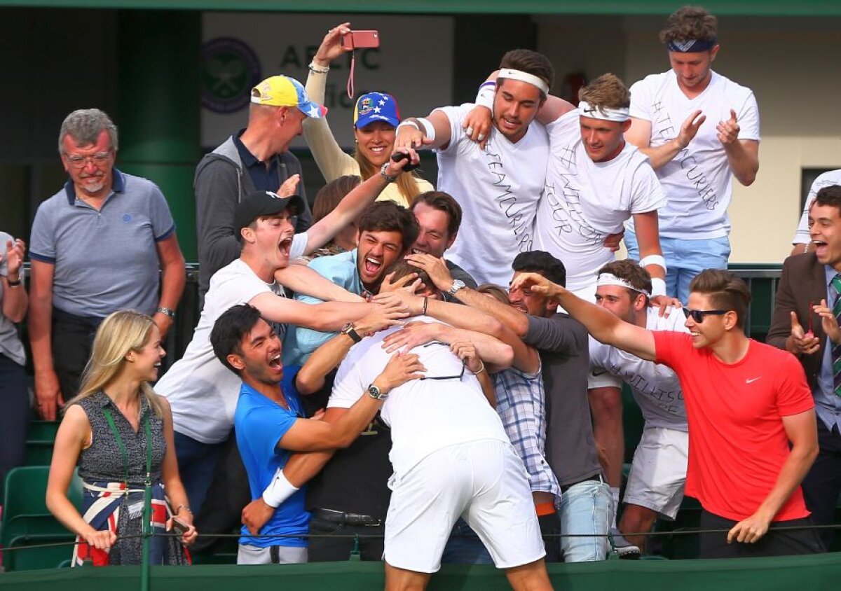 Poveștile devin realitate la Wimbledon! Emoțiile din spatele calificării numărului 772 ATP în turul 2 pentru meciul vieții cu Federer!