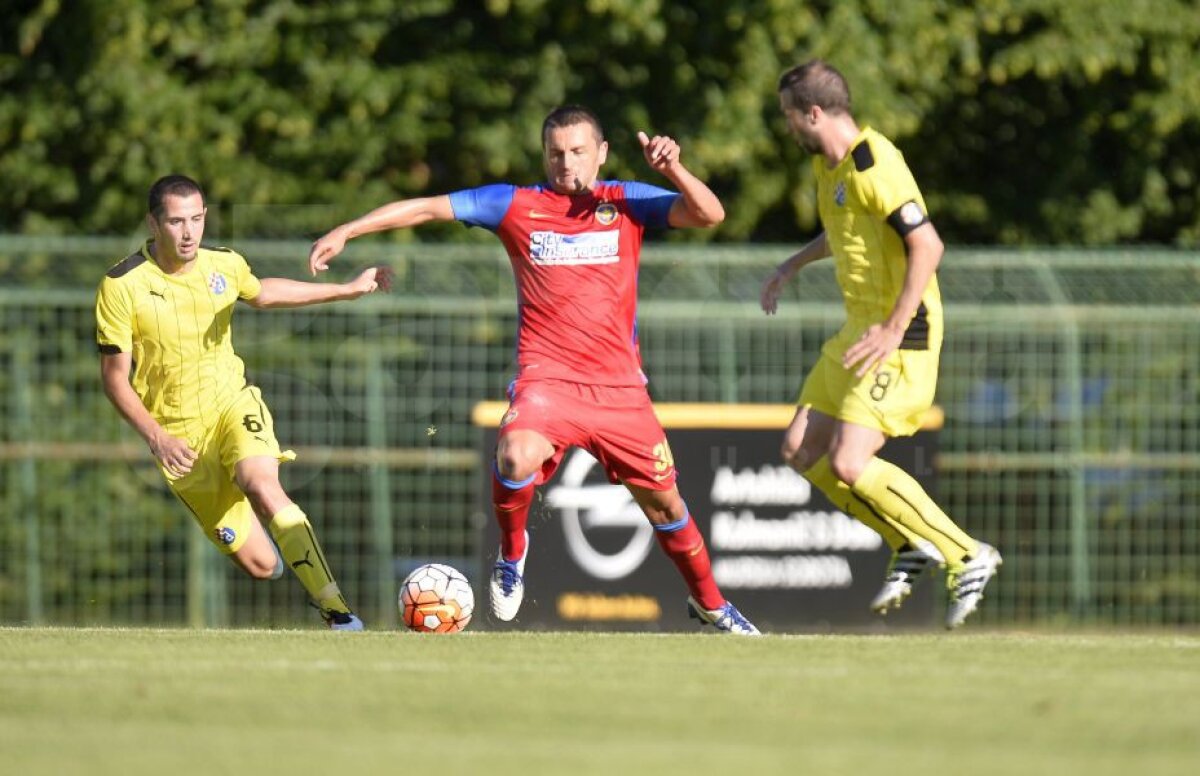 VIDEO+FOTO Steaua a remizat cu Dinamo Zagreb, 0-0, în cel mai tare amical al verii pentru roș-albaștri
