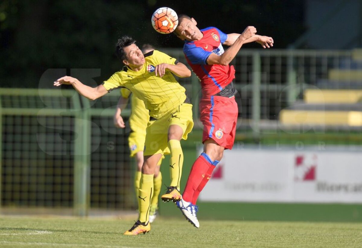 VIDEO+FOTO Steaua a remizat cu Dinamo Zagreb, 0-0, în cel mai tare amical al verii pentru roș-albaștri