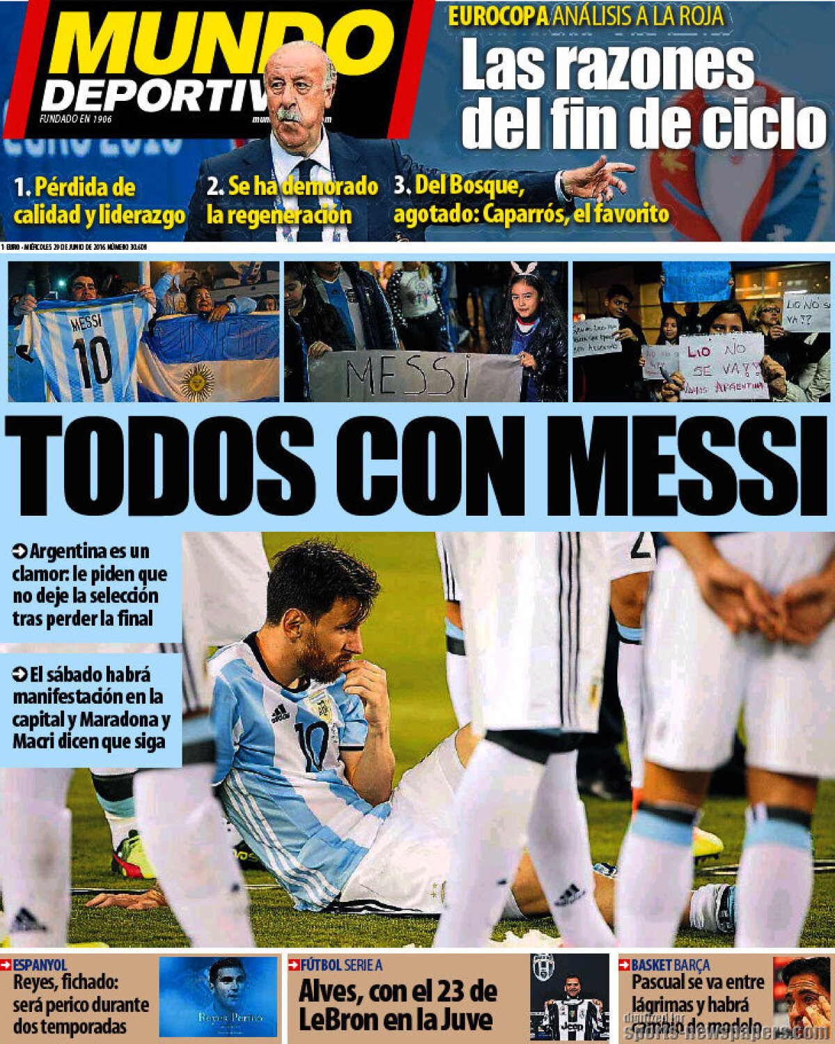 Ce scriu azi ziarele de sport din lume (29 iunie 2016)