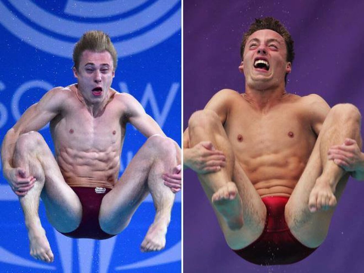 GALERIE FOTO Săritorii în apă fac cele mai amuzante feţe! Imagini inedite din timpul competiţiei :D