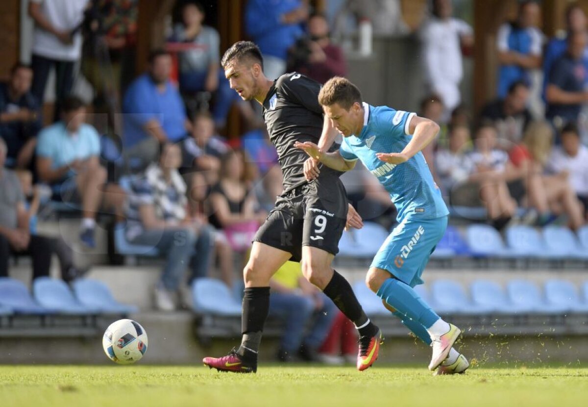FOTO Oltenii l-au bătut pe Lucescu! CS U Craiova a câștigat amicalul cu Zenit! Antrenorul român s-a enervat pe marginea terenului