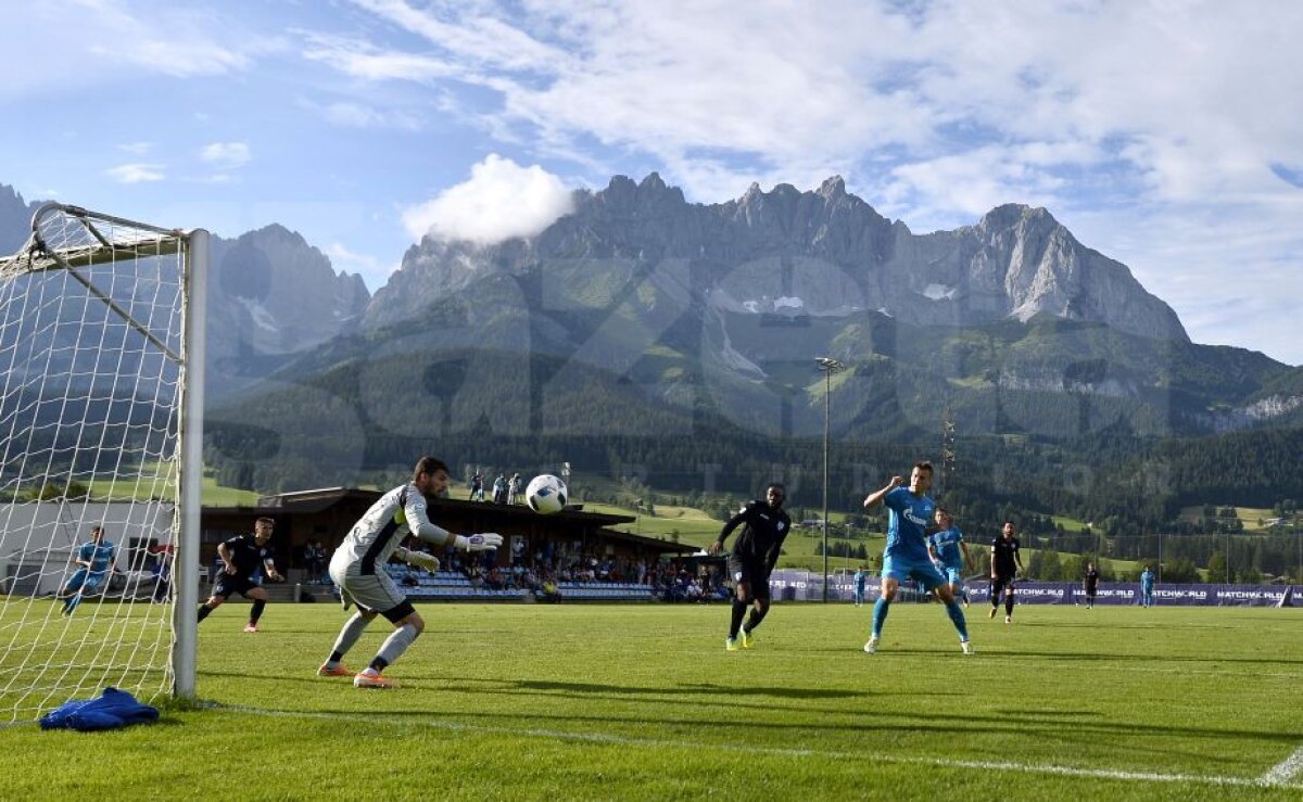 FOTO Oltenii l-au bătut pe Lucescu! CS U Craiova a câștigat amicalul cu Zenit! Antrenorul român s-a enervat pe marginea terenului