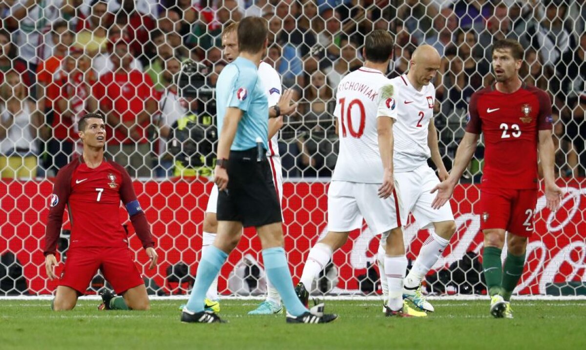 VIDEO+FOTO Portughezii au cerut penalty la Ronaldo