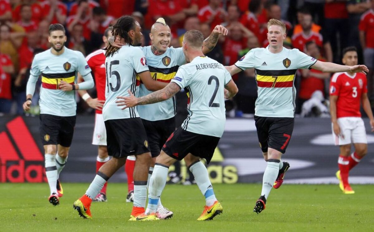 VIDEO+FOTO Nebunie de meci la EURO! Țara Galilor joacă în semifinale cu Portugalia, după ce a eliminat Belgia!