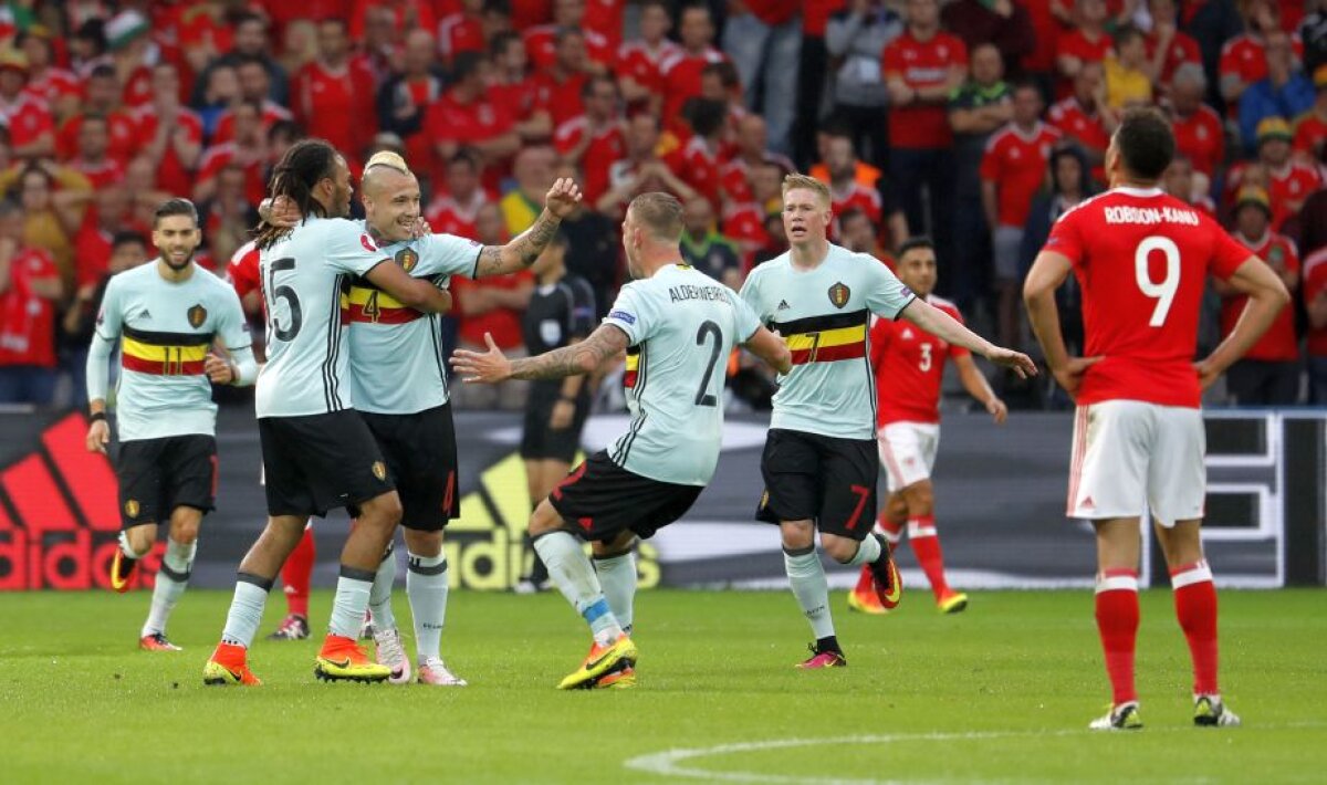 VIDEO+FOTO Nebunie de meci la EURO! Țara Galilor joacă în semifinale cu Portugalia, după ce a eliminat Belgia!