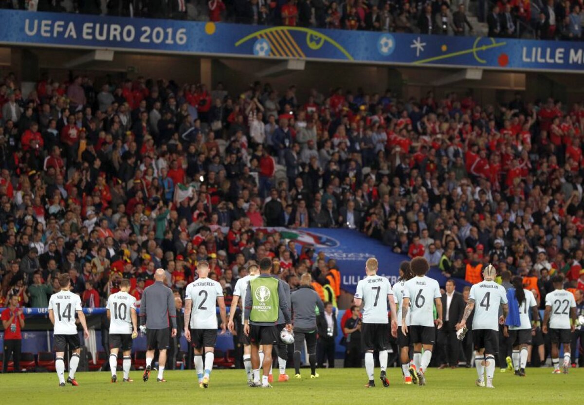 GALERIE FOTO Imagini fabuloase! Ce s-a întâmplat după calificarea Țării Galilor în semifinalele EURO